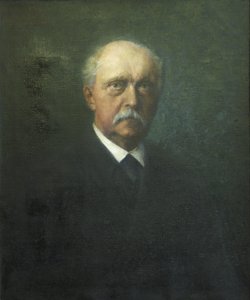 Hermann von Helmholtz by Hans Schadow